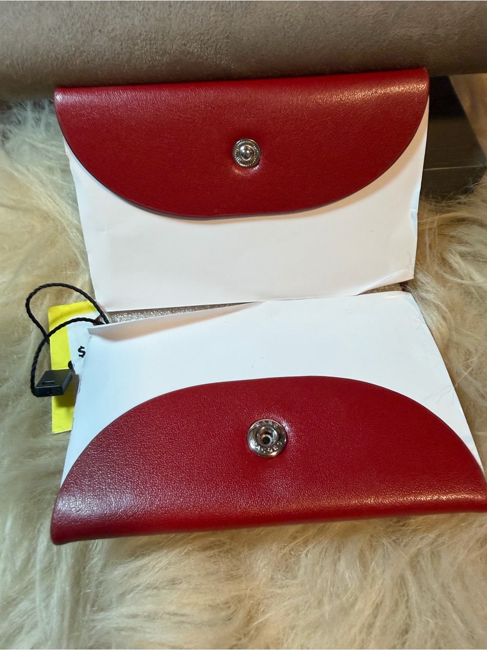 Marc Jacobs Scene Snap Leather Card Holder - Picture 7 of 8